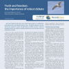 VoxBrief - August 2011 - Truth and Freedom: The Importance Of Robust Debate